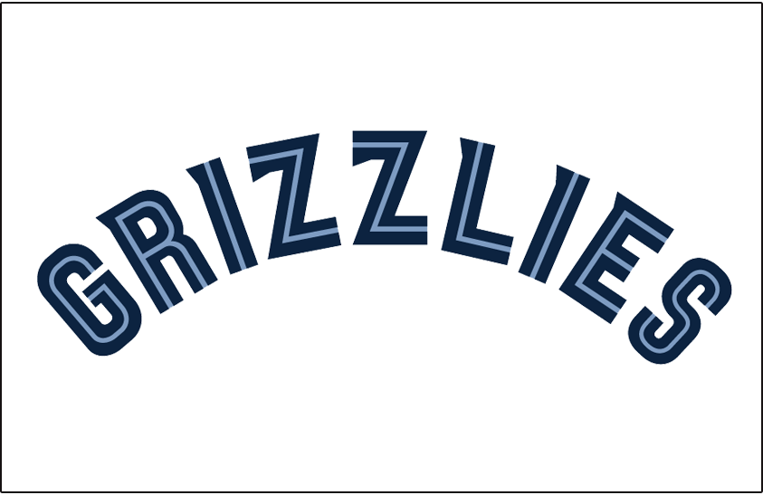 Memphis Grizzlies 2004-2018 Jersey Logo iron on transfers for fabric